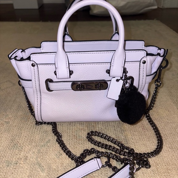Limited Edition Ariana Grande / Coach Lavender Handbag - Picture 1 of 5